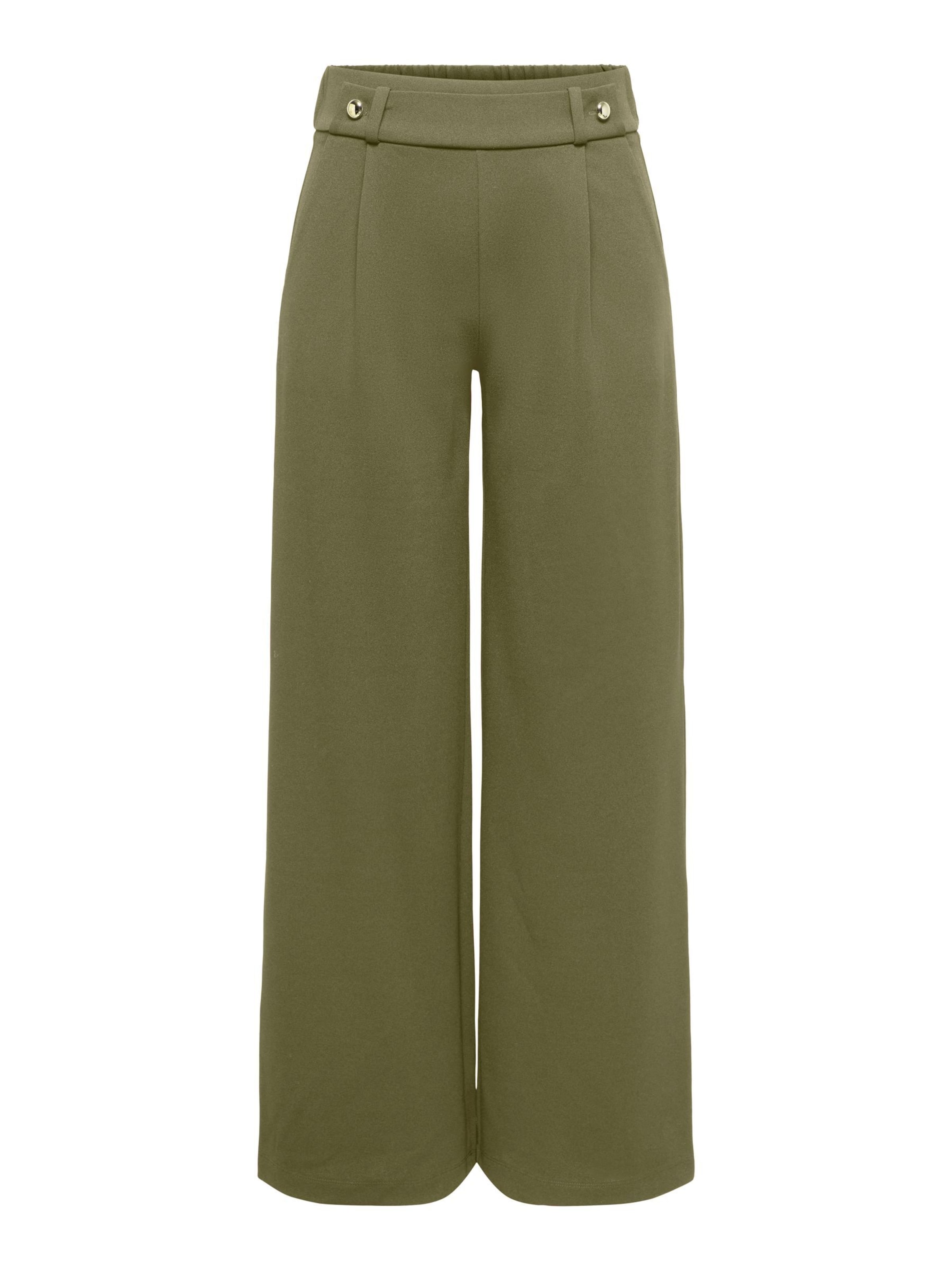 JDY - Loosefit Pantalón en verde: frente