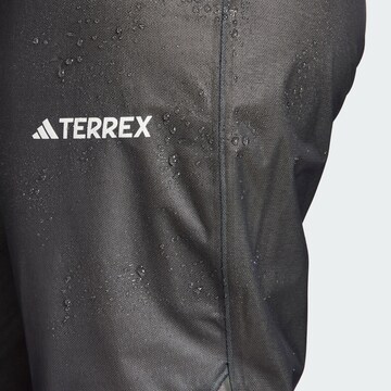 Regular Pantalon de sport 'Xperior Light 2.5-Layer Rain' ADIDAS TERREX en noir