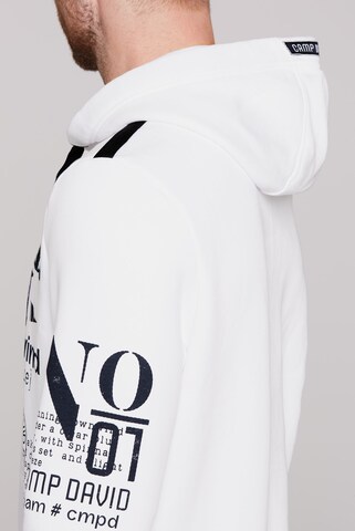 CAMP DAVID Sweatshirt in White