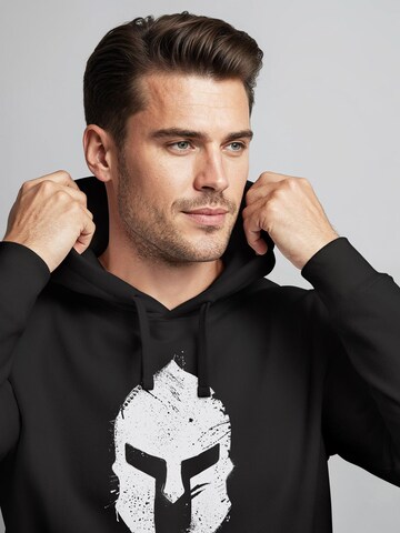 Neverless Sweatshirt 'Sparta' in Black