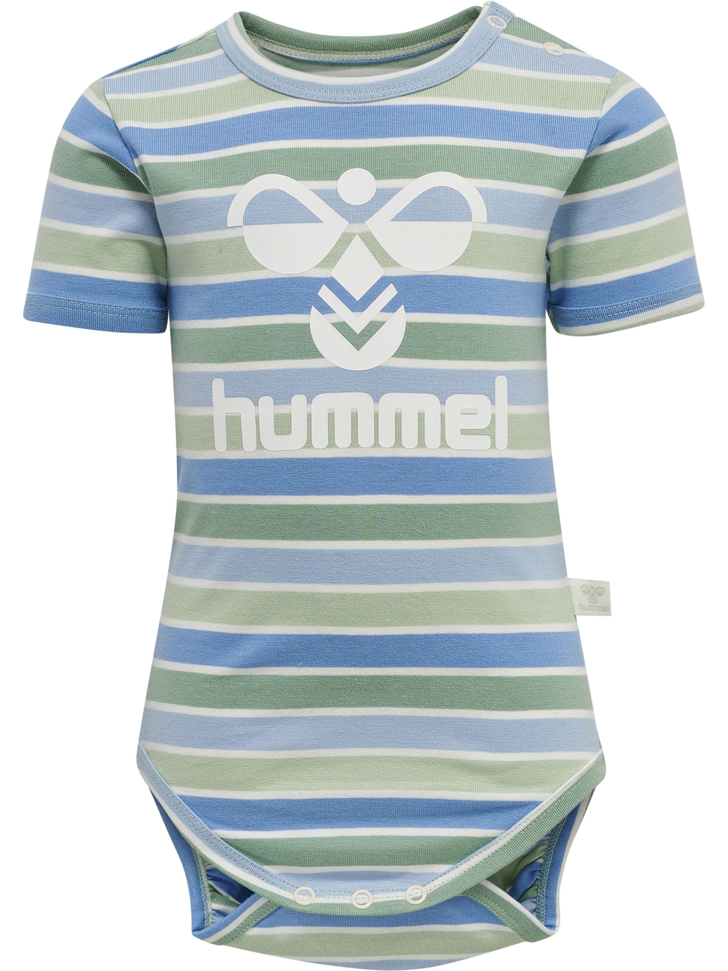 Hummel Rompertje/body in Blauw: voorkant