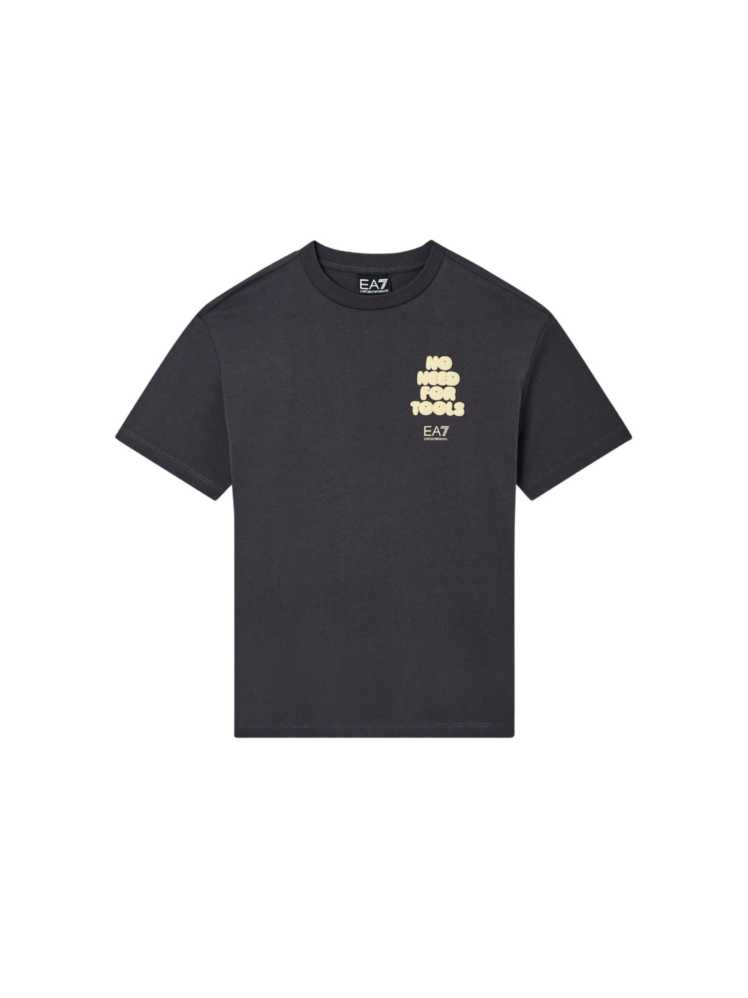 EA7 Emporio Armani Shirt 'EA7 EMPORIO ARMANI' in Grey: front