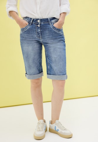 CECIL Slim fit Jeans in Blue: front