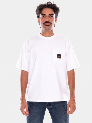 T-Shirt 'CARHARTT WIP SS WORKWEAR PKT TEE PORTER STRIPE MEDIUM WHITE' LEVI'S ® en blanc