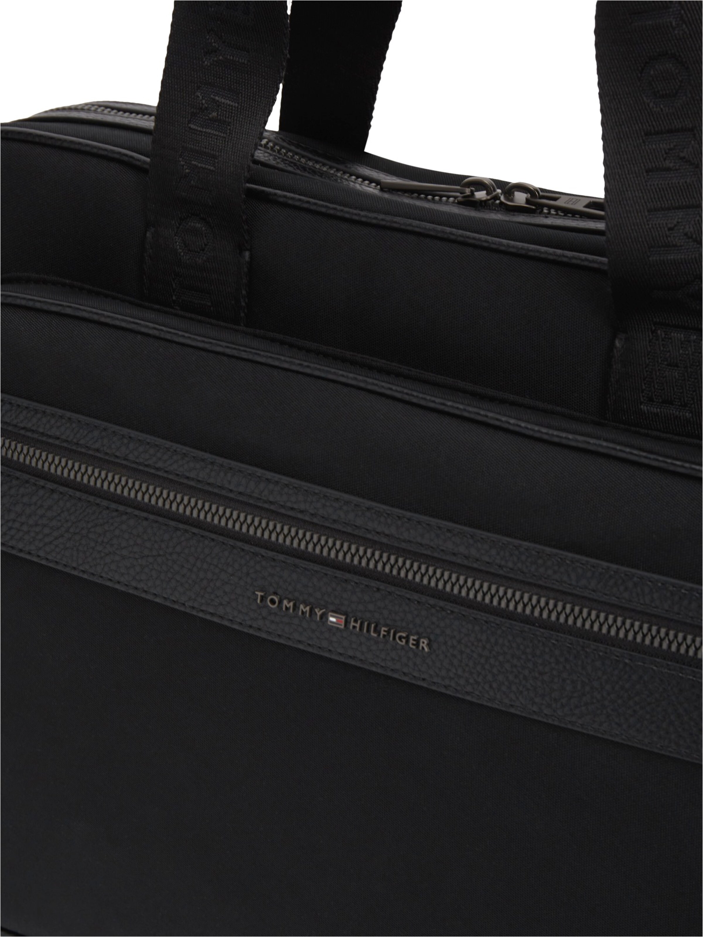 TOMMY HILFIGER Laptop bag in Black