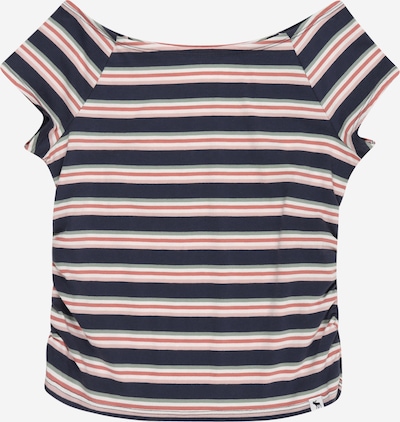 Abercrombie & Fitch Skjorte i nattblått / pastellgrønn / rosa / pastellrød / hvit, Produktvisning