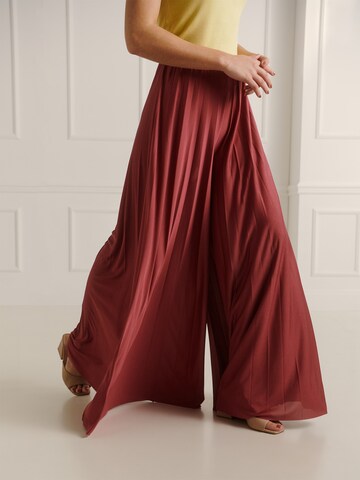 Wide leg Pantaloni 'Samantha' di Guido Maria Kretschmer Women in rosa
