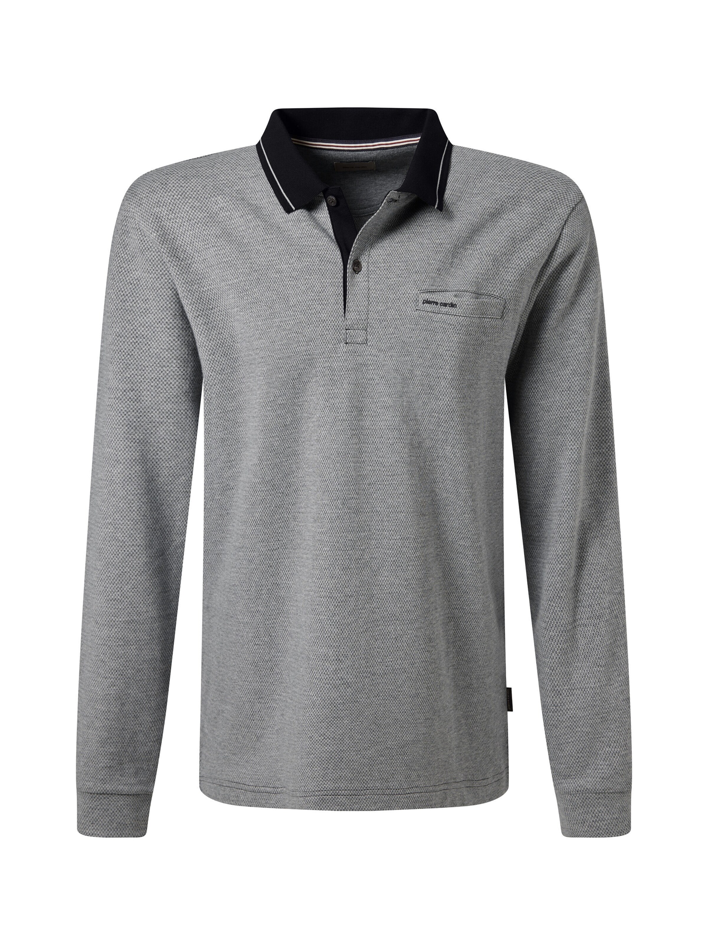 PIERRE CARDIN Shirt in Grey: front