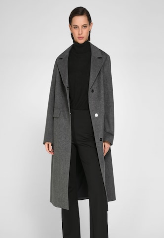 Peter Hahn Between-Seasons Coat in Grey: front