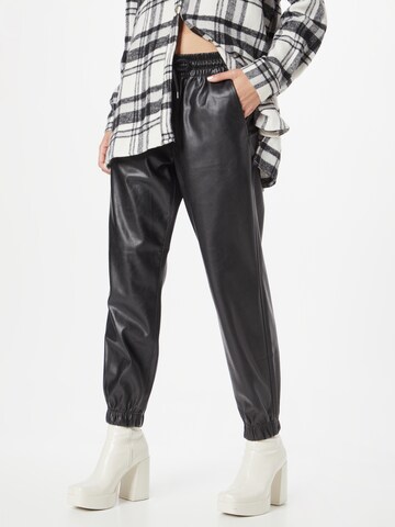 GAP Tapered Broek in Zwart: voorkant