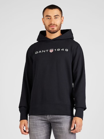 GANT Sweatshirt in Schwarz: predná strana