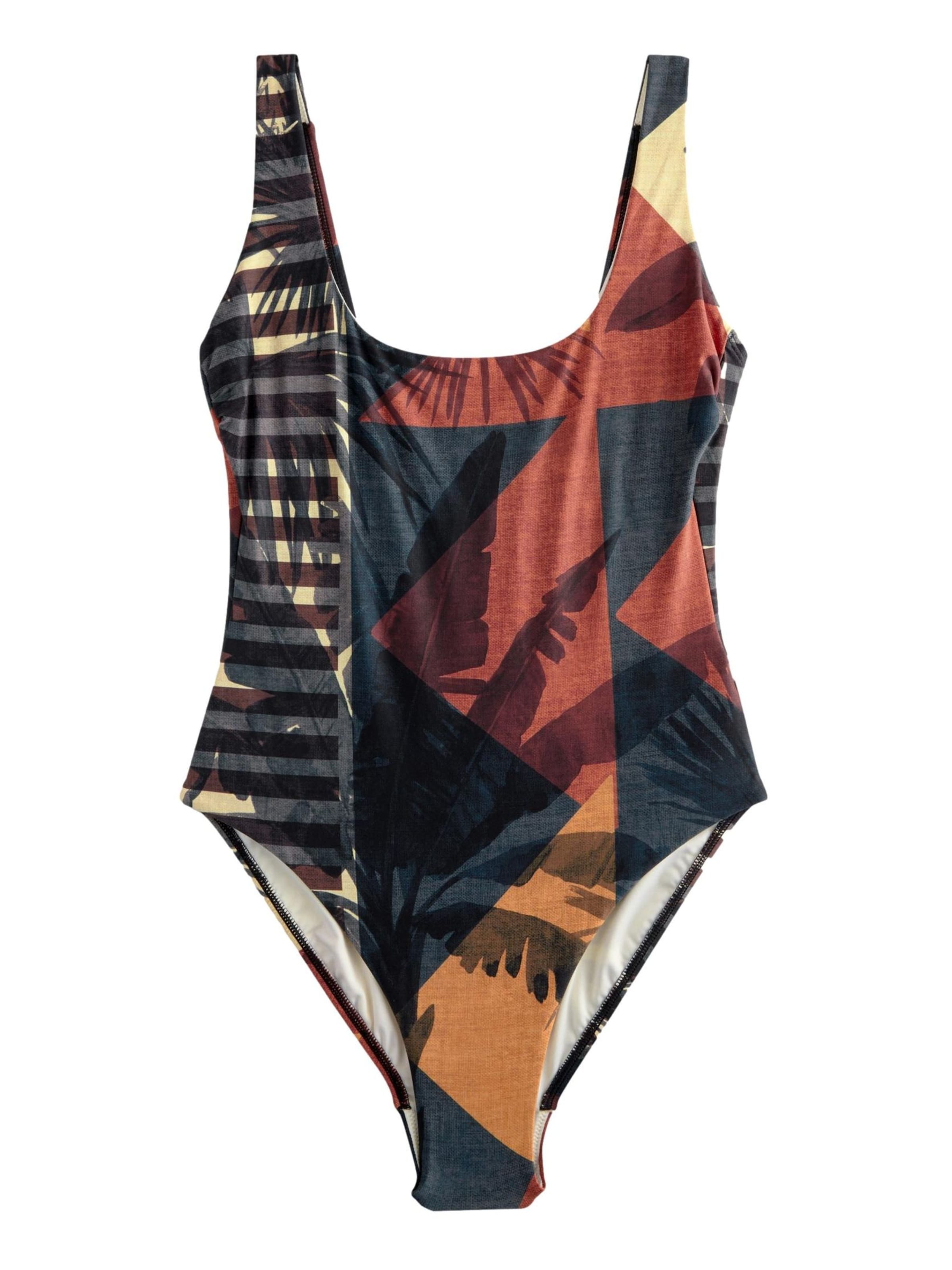 Next Õlapaelteta topp Ujumistrikoo, värv segavärvid: eest vaates