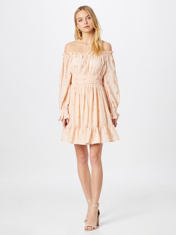 LACE & BEADS Dress 'Robin' in Beige