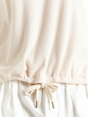 BILLABONG Sweatshirt 'Coffee Time' i beige