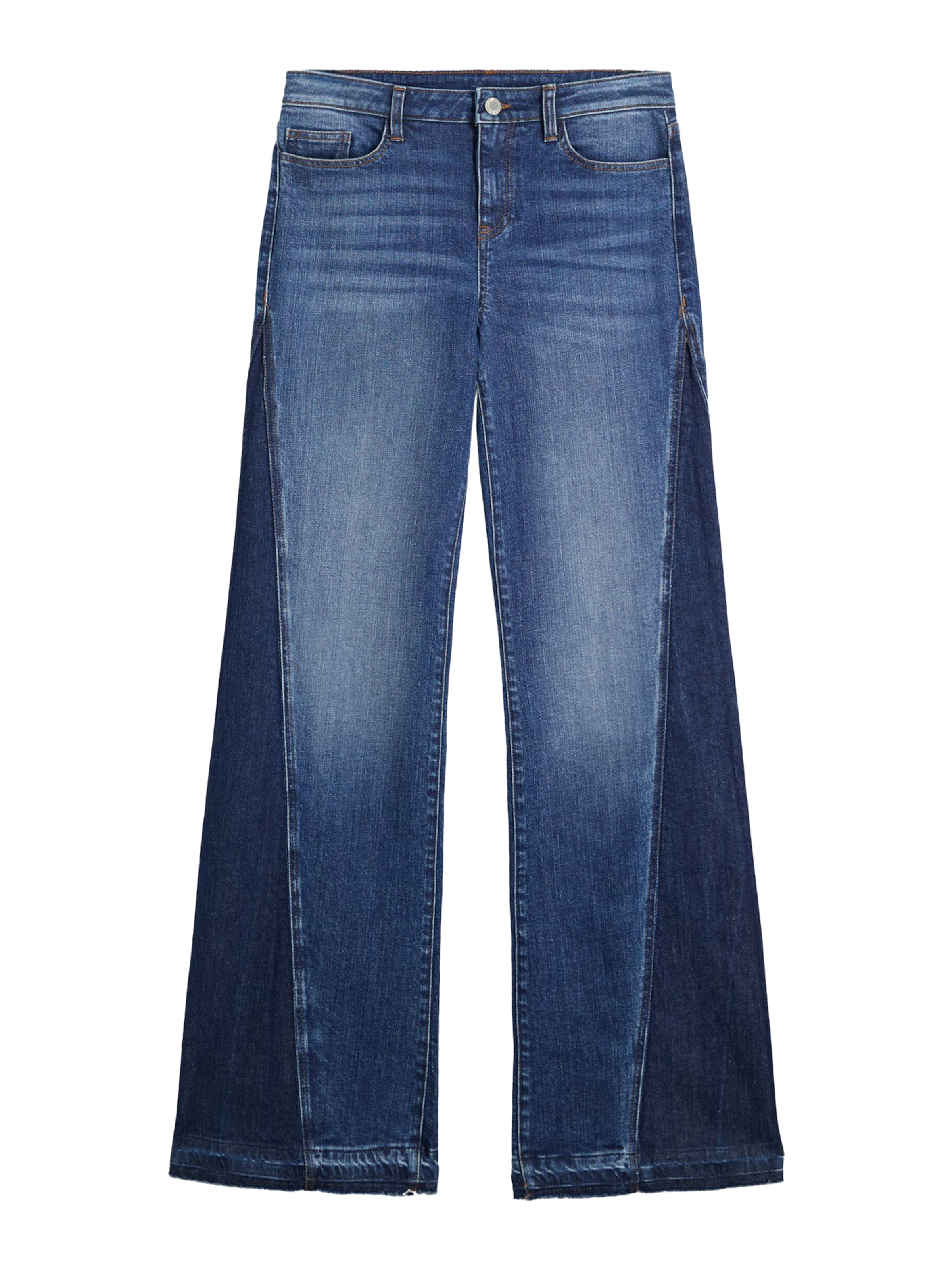 Bershka Farkut värissä sininen denim, Tuotenäkymä