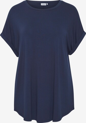 Fransa Shirt in Blauw: voorkant