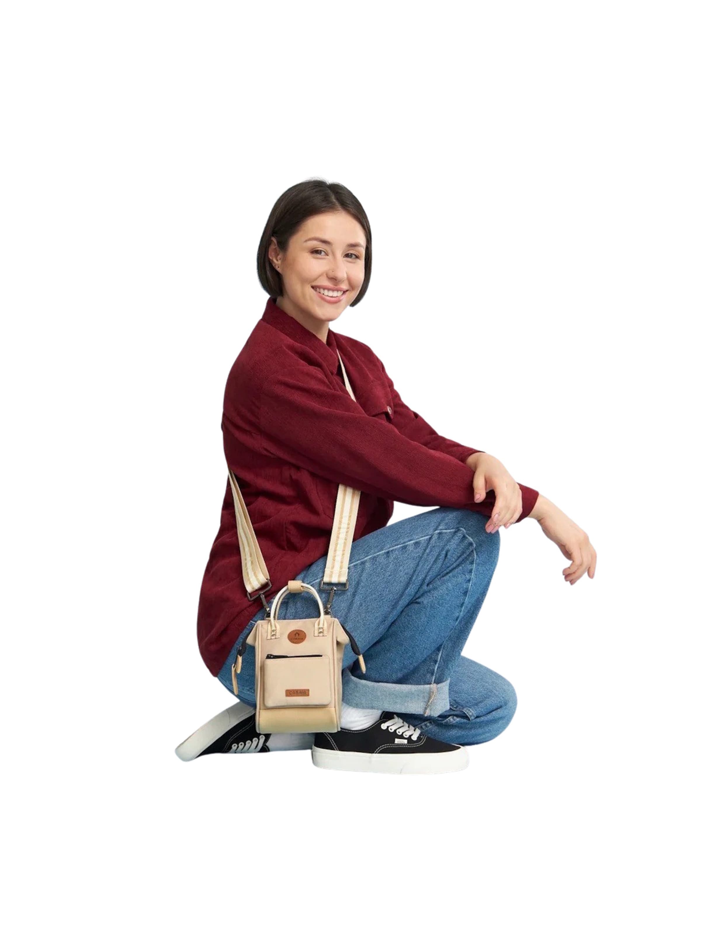 Cabaia Handbag 'Lobito' in Pink: front