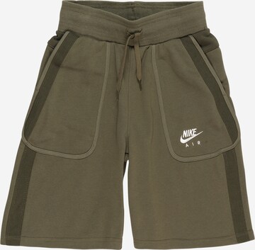 Pantalon 'Air' Nike Sportswear en vert : devant