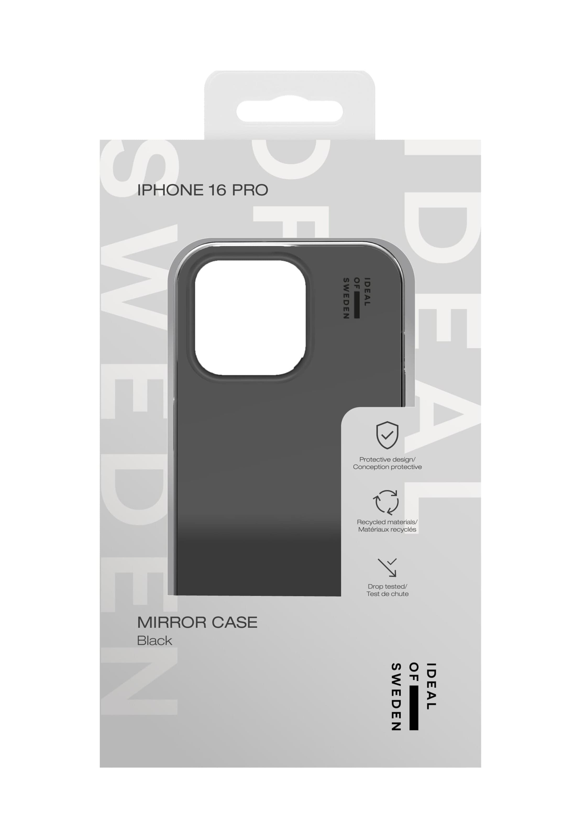 Protection pour Smartphone 'iPhone 16 Pro' iDeal of Sweden en noir