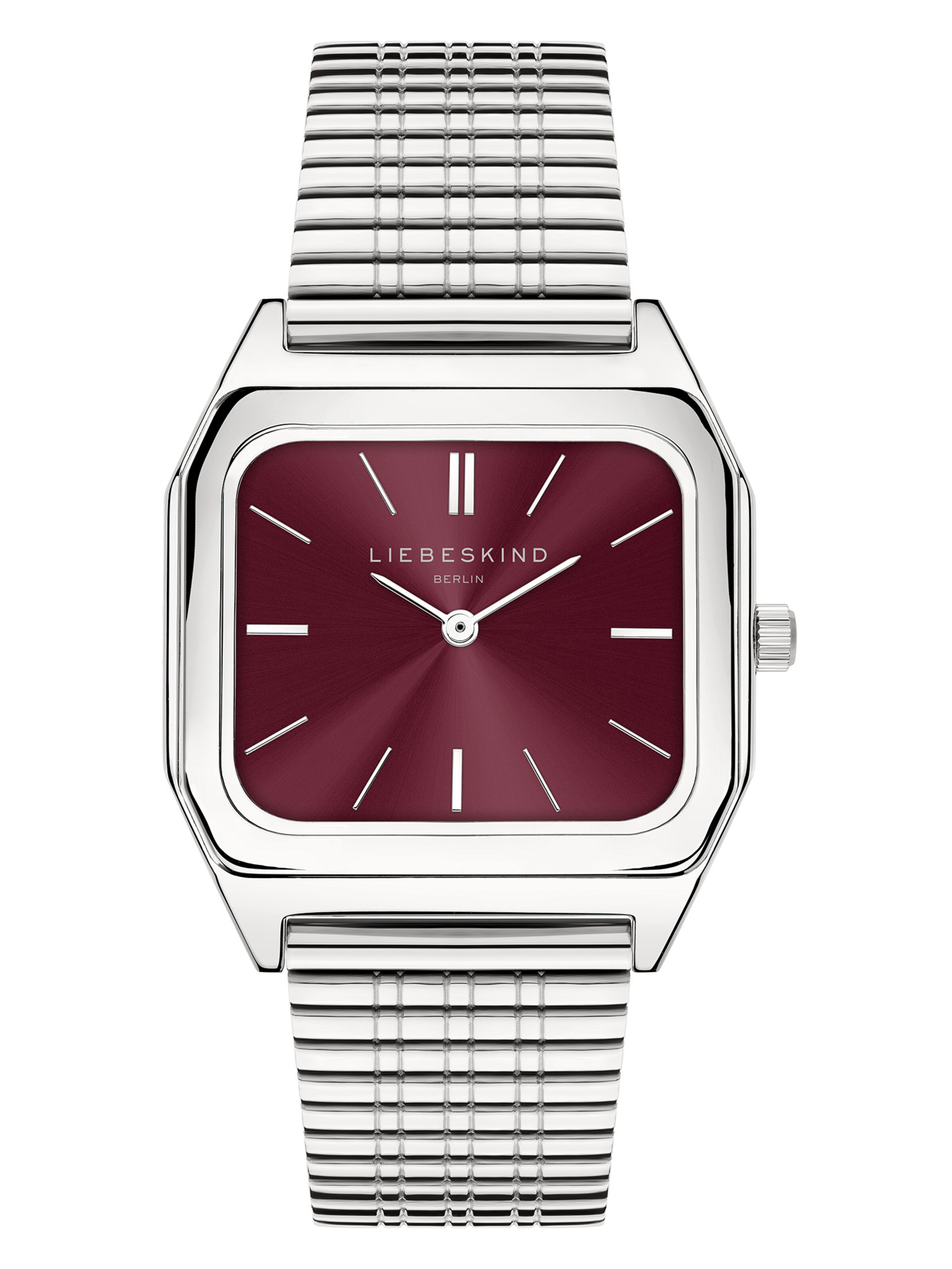 Liebeskind Berlin Analoog horloge in de kleur Donkerlila / Zilver, Productweergave