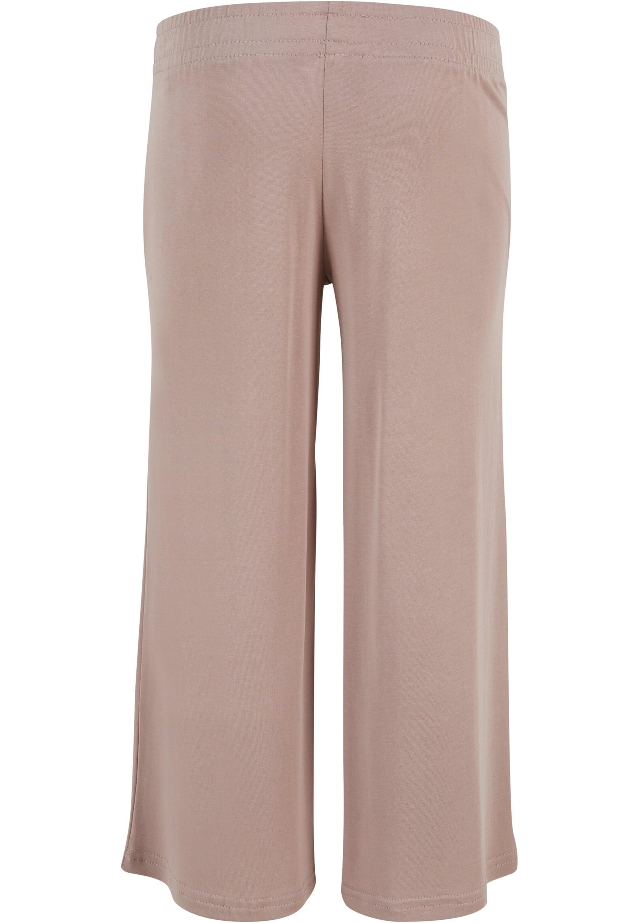 Urban Classics Wide leg Trousers in Pink