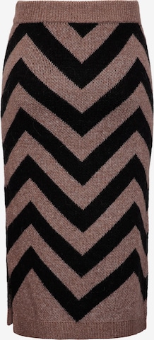 Y.A.S Skirt in Brown
