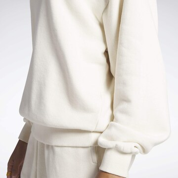 Reebok Sweatshirt i vit