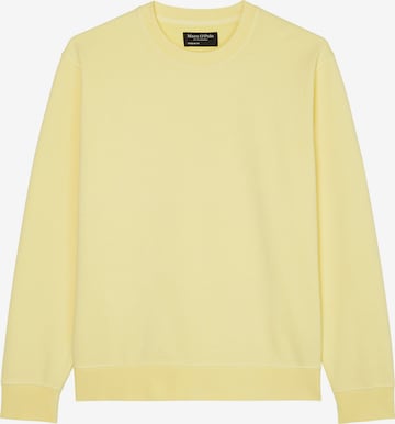 Sweat-shirt Marc O'Polo en jaune : devant