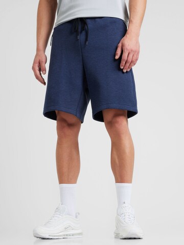 Nike Sportswear Loose fit Trousers in Blue: front