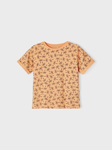 NAME IT Shirt 'Valther' in Oranje