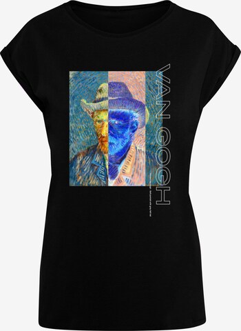 T-shirt 'Apoh - Van Gogh Grey Felt Hat' Merchcode en noir : devant
