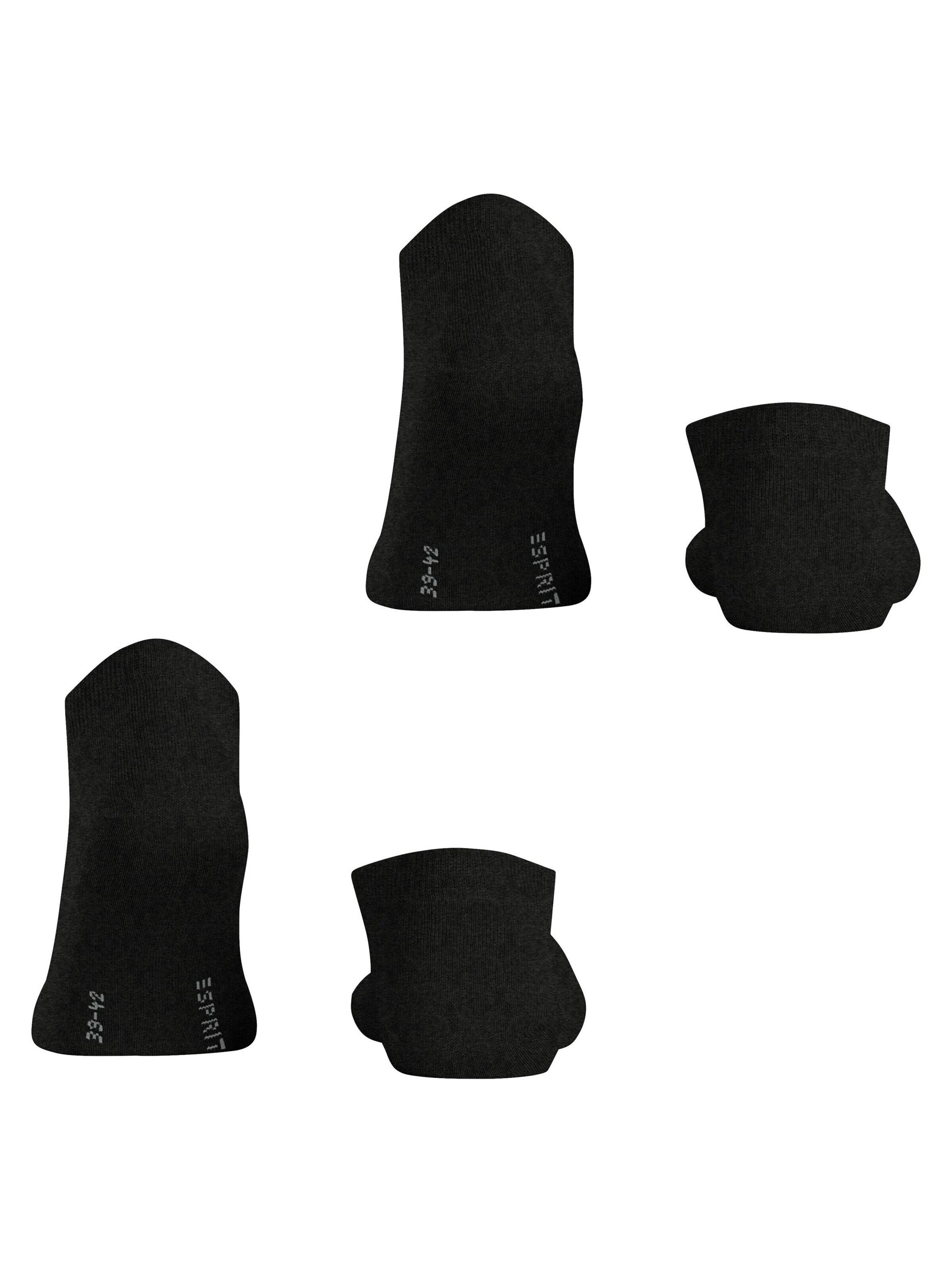 ESPRIT Füßlinge 'Basic Uni 2-Pack'‌‌ in Grau
