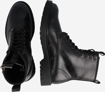 CALL IT SPRING Lace-Up Boots in Black