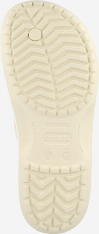 Crocs Zehentrenner in Beige