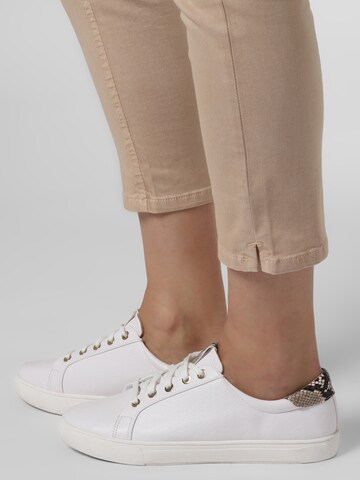 Cambio Skinny Jeans in Beige