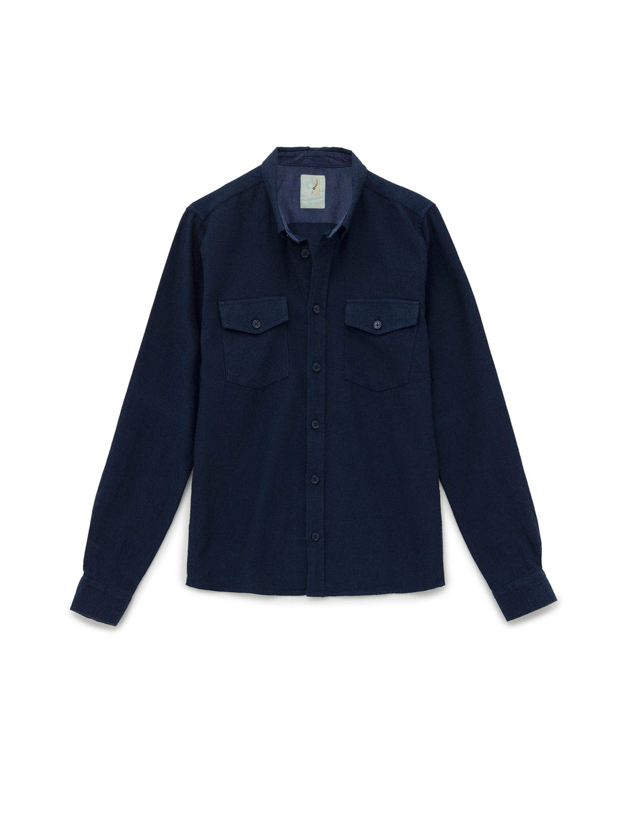 By Diess Collection Средняя посадка Рубашка в Синий: спереди