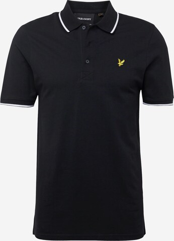 Lyle & Scott Тениска в черно: отпред