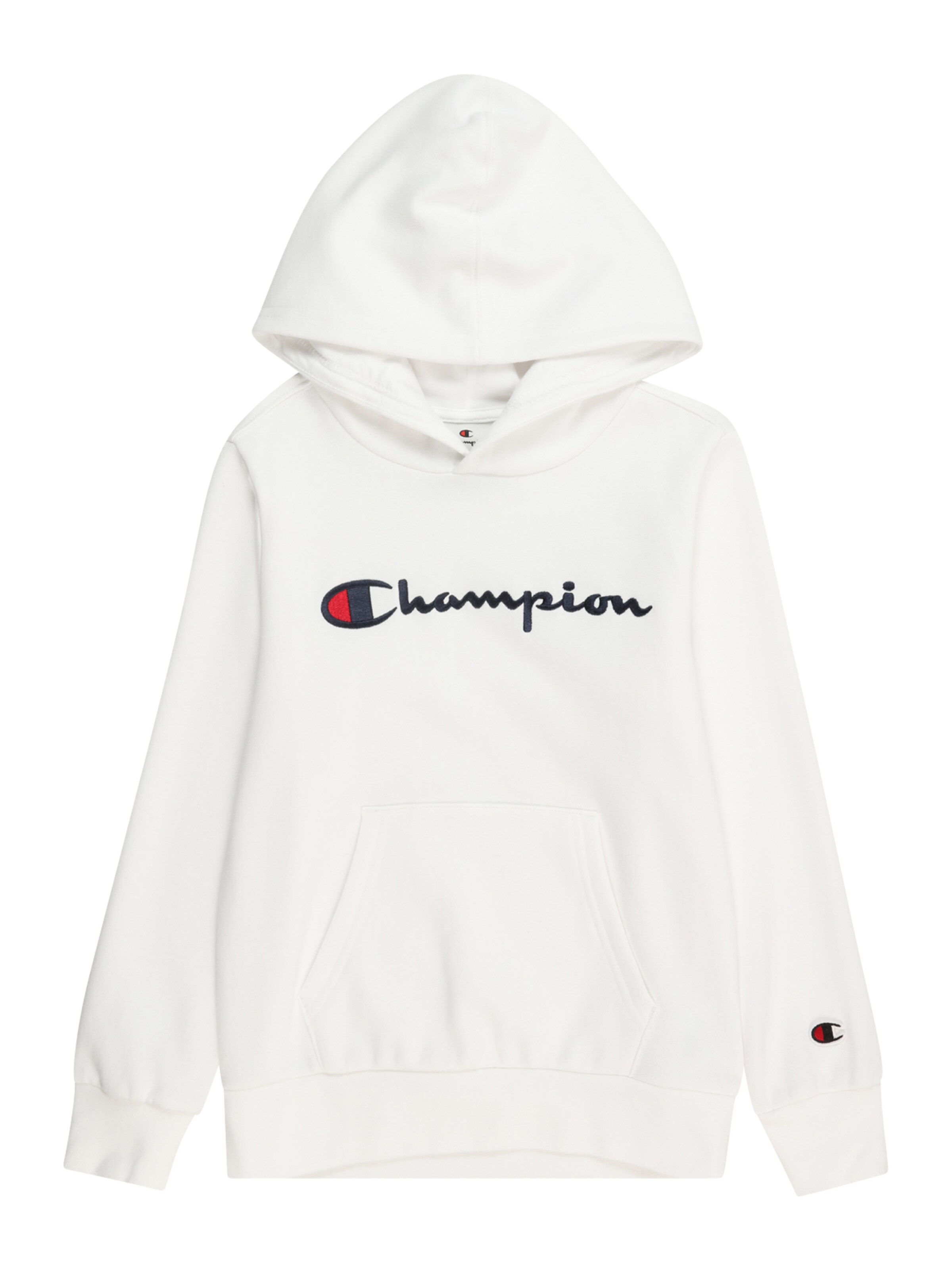 Champion Authentic Athletic Apparel Mikina – bílá: přední strana