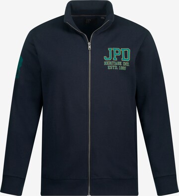 JP1880 Sweatjacke in Blau: predná strana