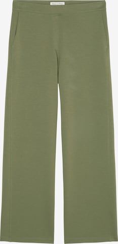 Wide Leg Pantalon Marc O'Polo en vert : devant