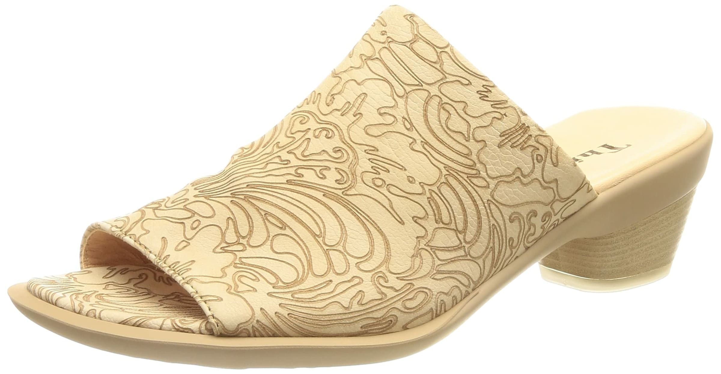 THINK! Pantolette in Beige: Vorderseite