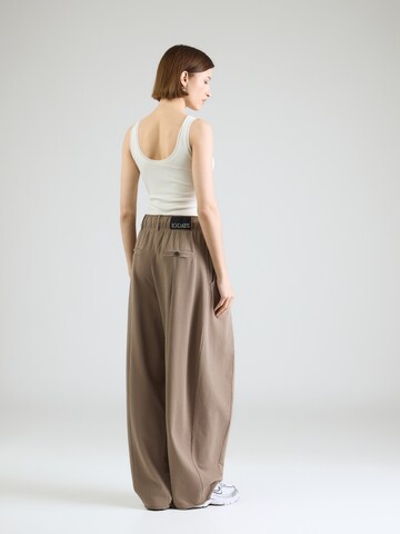 10Days Baggy Trousers with creases 'Bar Piece' in Grey