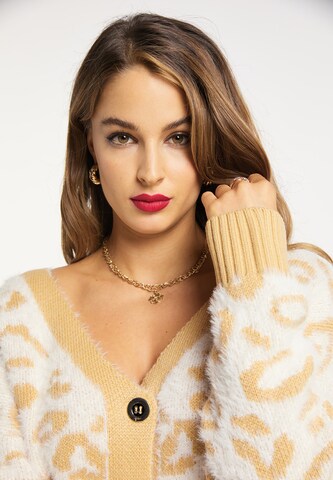 Cardigan faina en blanc