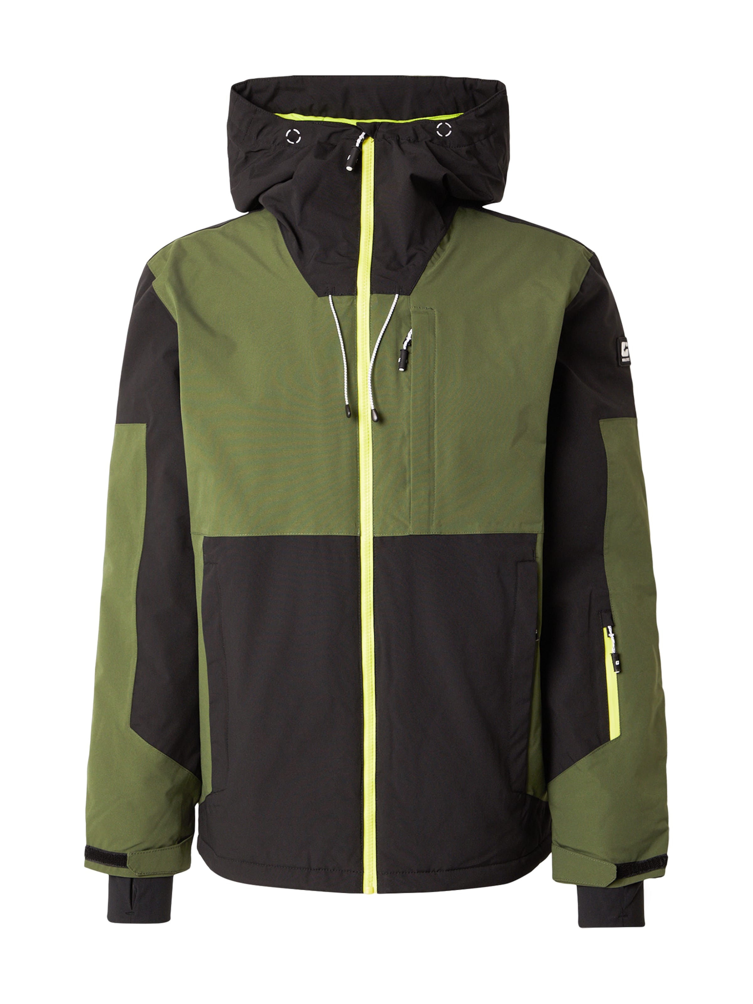 KILLTEC Športna jakna | zelena barva: sprednja stran