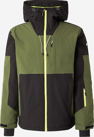 KILLTEC Športna jakna | zelena barva: sprednja stran