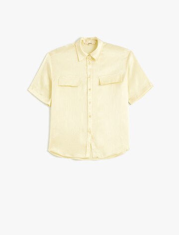 Koton Bluse in Gelb: Vorderseite