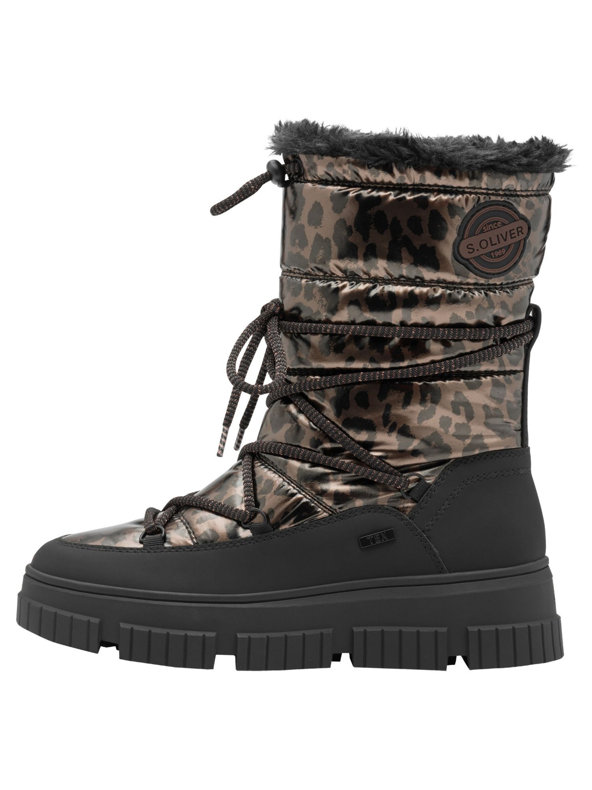 s.Oliver Snowboots in Braun