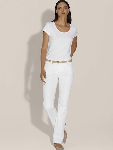 MADELEINE Slimfit Jeans in Wit