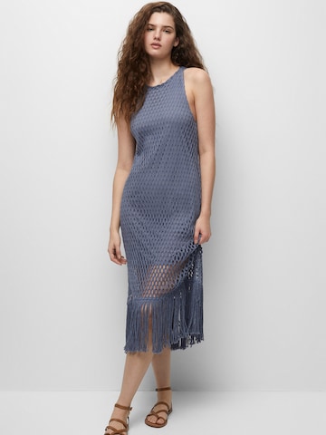 Pull&Bear Kleid in Blau: predná strana