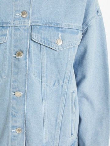 Bershka Between-Season Jacket in Blue